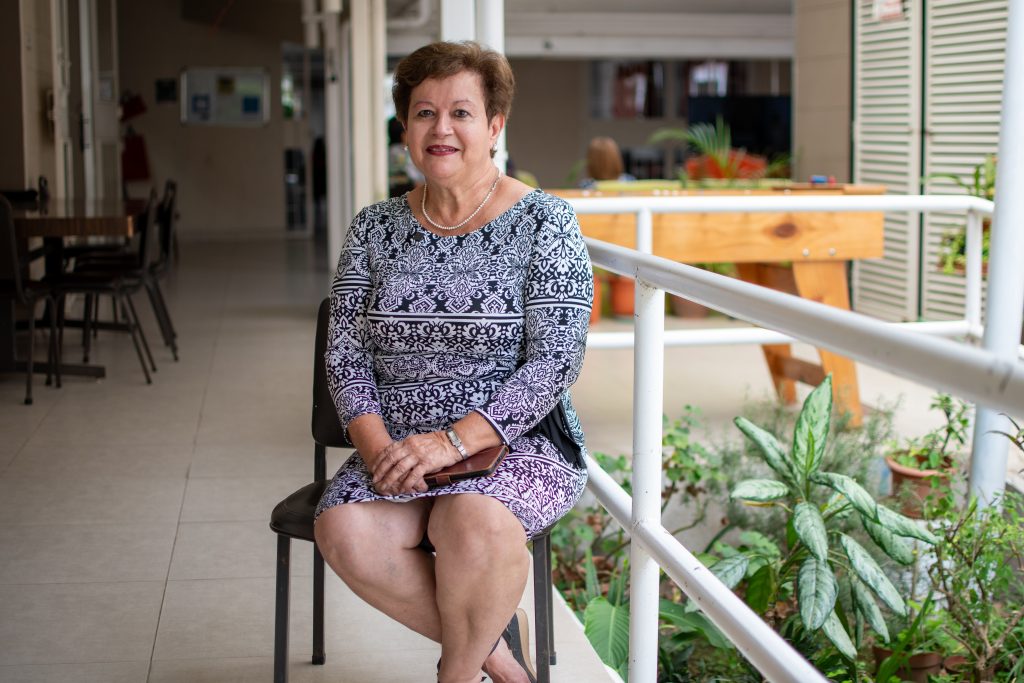 María del Socorro Quiroz Presidenta de la Asociación para la Persona Adulta Mayor (Gabriel Díaz)